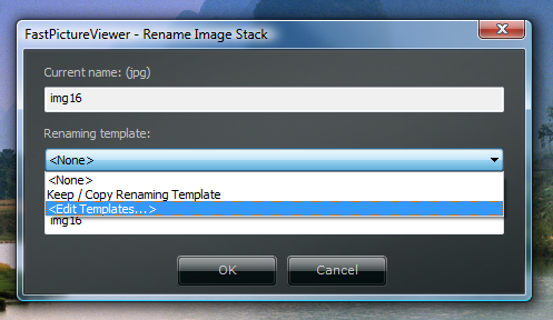 Invoking the template editor
