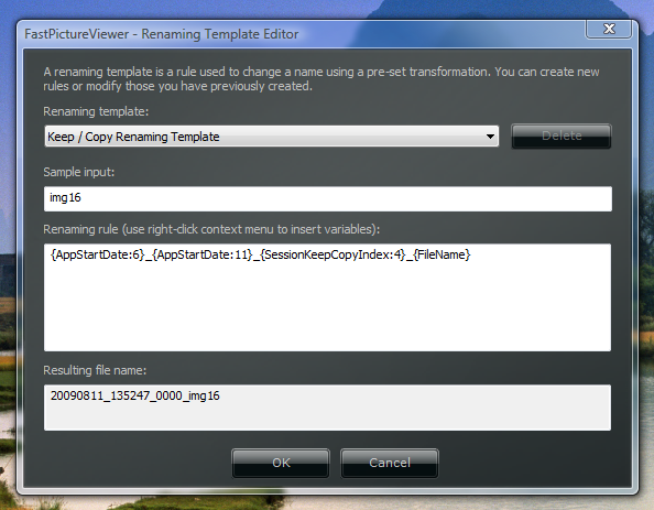 Template Editor