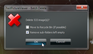 Batch Delete Function (Confirmation Dialog)
